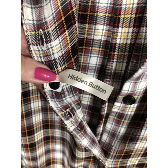 Terra Sky Button Down Shirt Woman’s Adult Size 1X - Picture 7 of 10